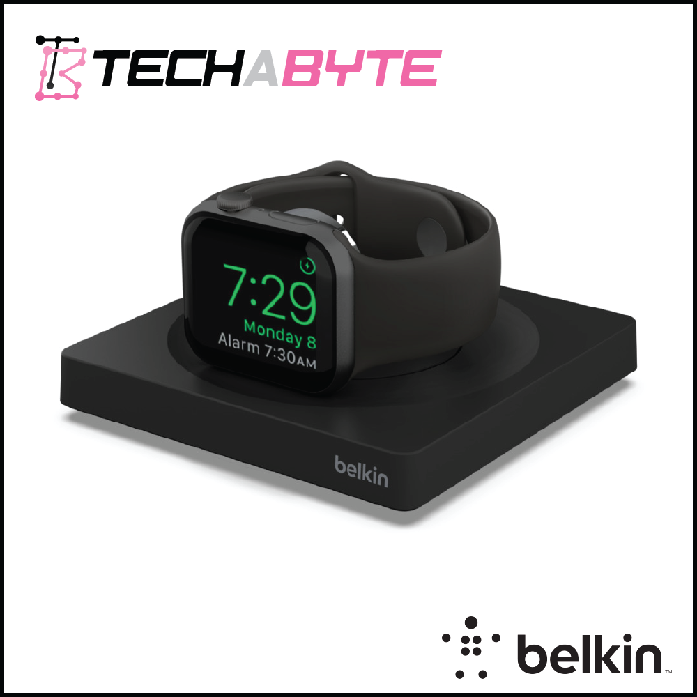 Belkin Portable Fast Charger for Apple Watch - Black