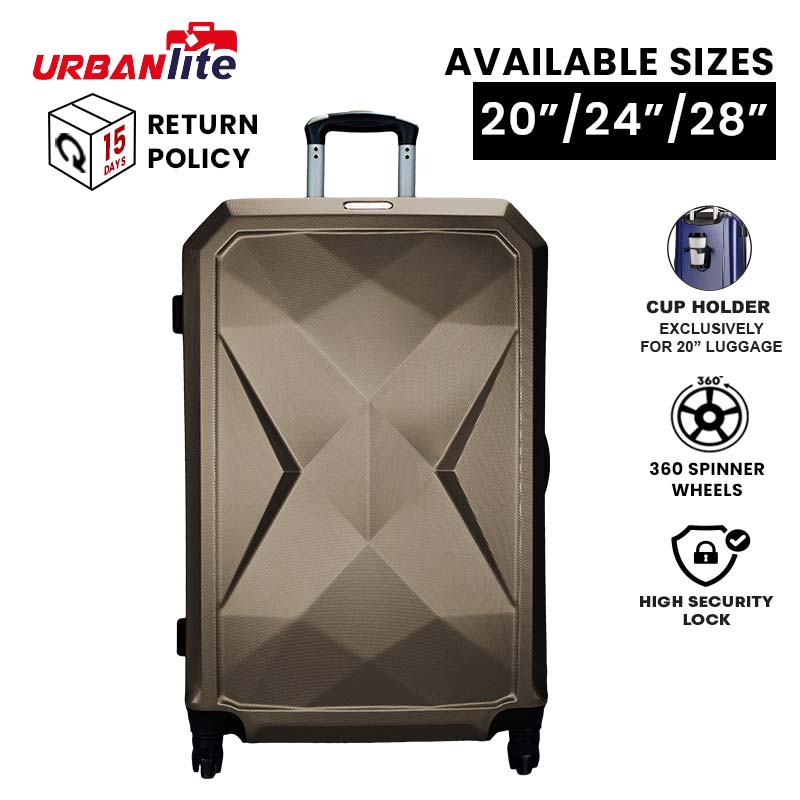 [SG Ready Stock] URBANlite RUBIK 28 inch 360° Spinner Wheels Luggage ULH9919