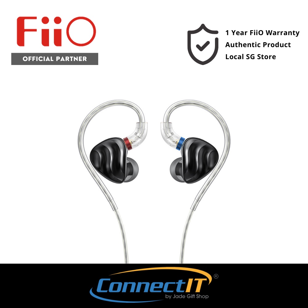 FiiO FH3 2BA+1DD Knowles Beryllium-plated Dynamic Hybrid Driver In-ear Earphone IEM (1 Year Local Warranty)