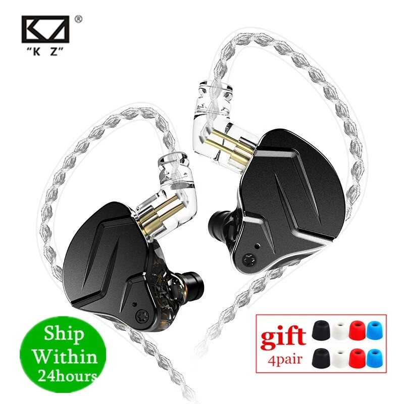 NEW KZ ZSN PRO X 1DD 1BA Hybrid Metal In Ear Earphone HIFI DJ Monito Running Sport Earphone Earbud KZ ZST X ZSX ZS10 PRO V90 C12