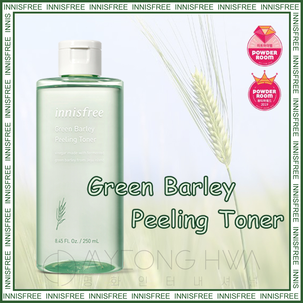 [innisfree] Green Barley Peeling Toner 250ml /  Face Peeling Toner
