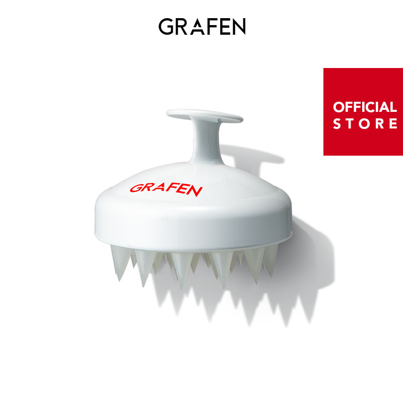 [GRAFEN] Edge Finger Shampoo Brush - White