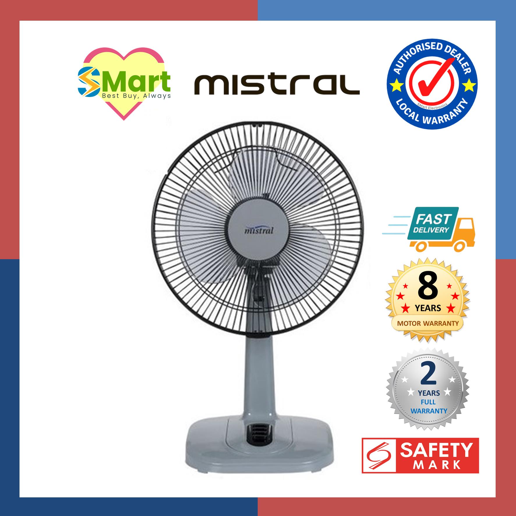 Mistral 12" Table Desk Fan MTF1203 *Strong wind/Easy Clean/Light*