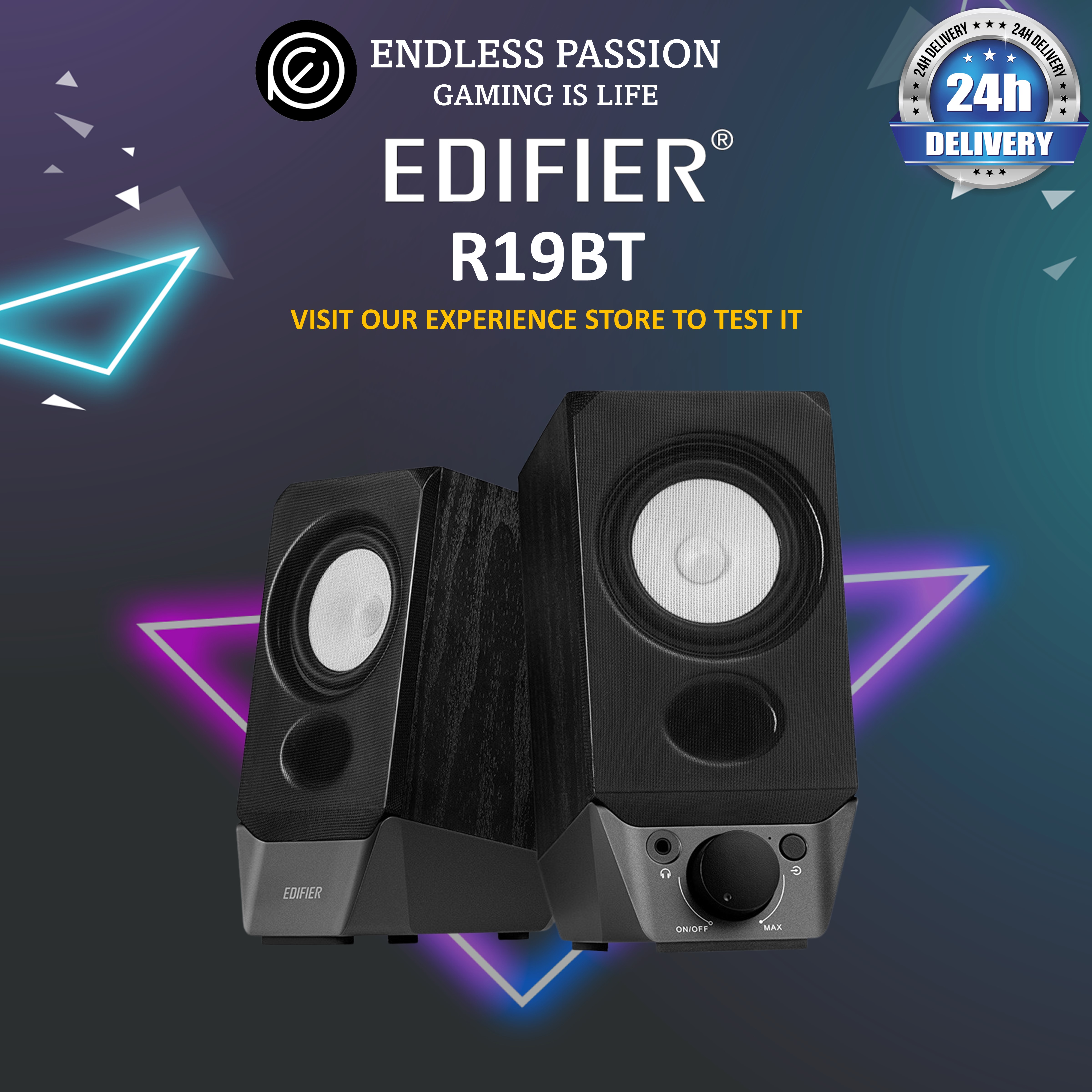 Edifier R19BT 2.0 PC Speaker System with Bluetooth