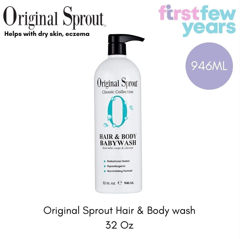 Original Sprout Hair & Body Wash 33oz (946ml) [EXP 02/2024]