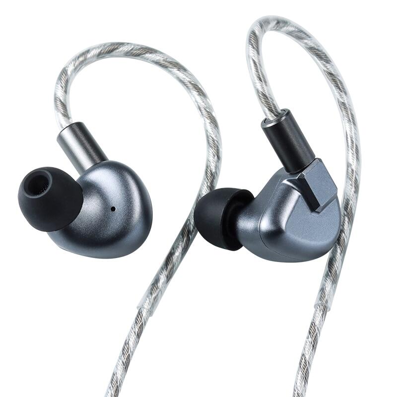 Shuoer S12 | 14.8mm Planar Magnetic Driver IEM Hi-Fi Earphones with Silver Plated Monocrystalline Copper Cable 3.5mm Headphones