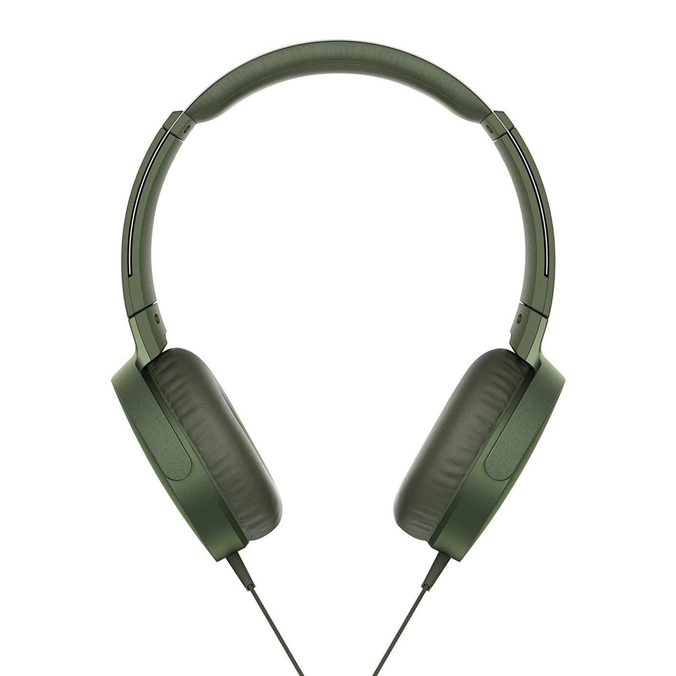 Sony MDR-XB550AP Extrabass Headphones - Green