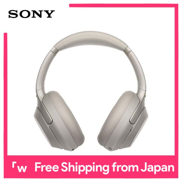 SONY Wireless noise canceling headphones WH-1000XM3 S: LDAC / Bluetooth / hi-res up to 30 hours of continuous playback sealed 2018 model year Platinum Silver with microphone