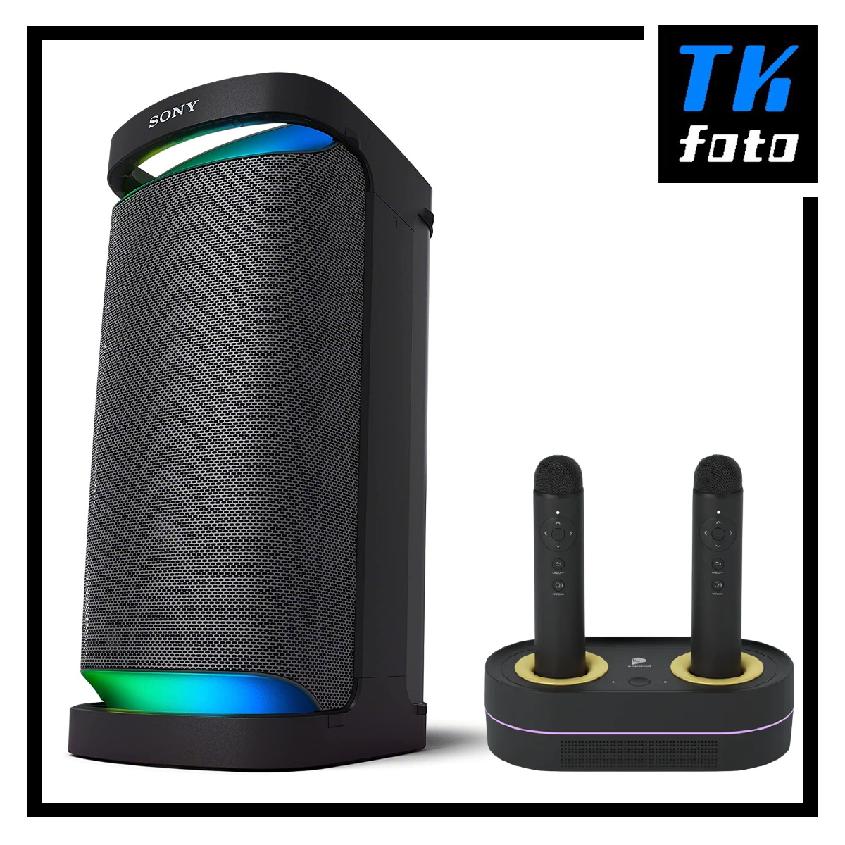 Popsical Remix II Home Karaoke System + Sony SRS-XP700 Bundle (Free: 3 months subscription)