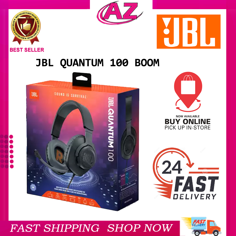 JBL QUANTUM 100 BOOM WITH 6 MONTH WARRANTY