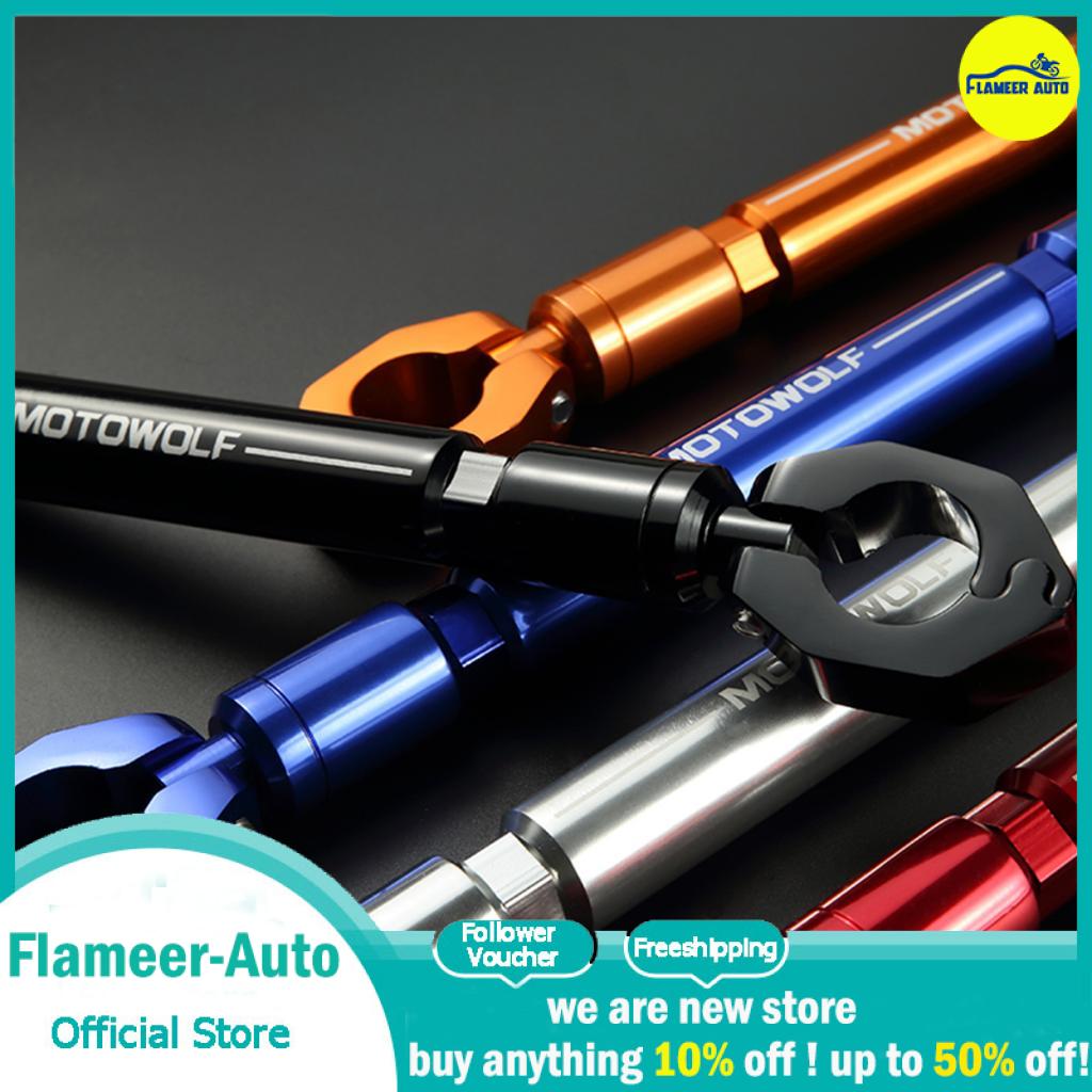 Flameer 22MM Handlebar Cross Bar Steering Strength Lever Bar Dirt Bike ATV Black